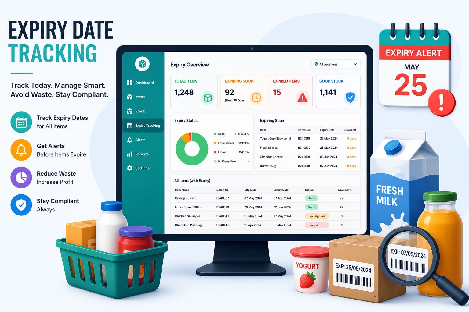 Expiry Date Tracking