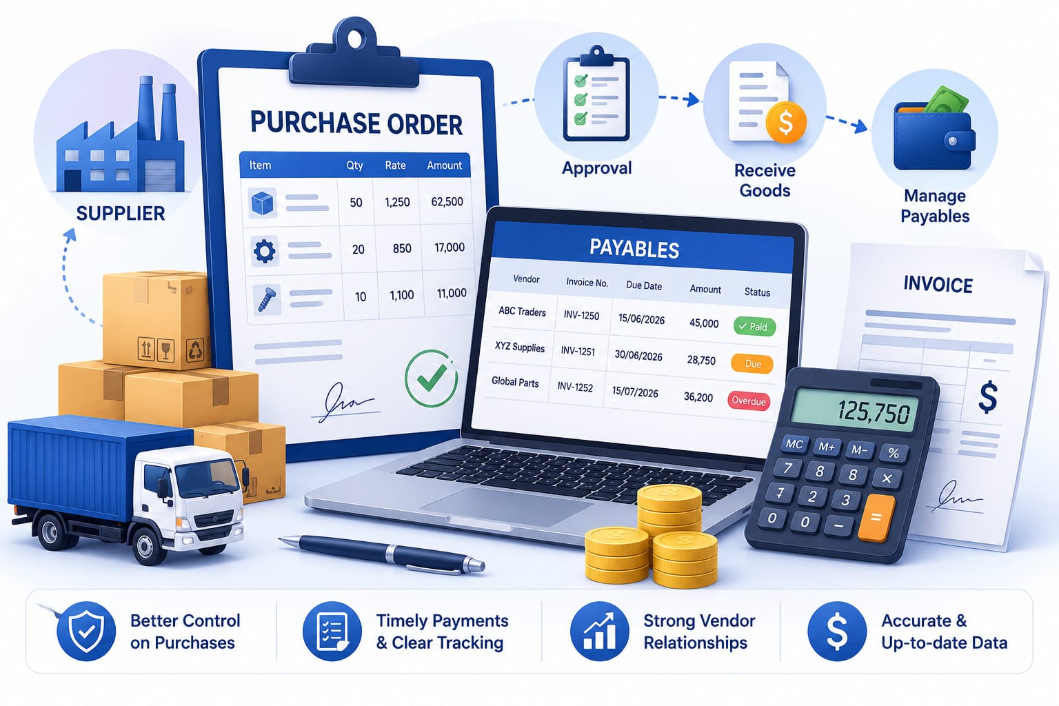Purchase Orders and Payables