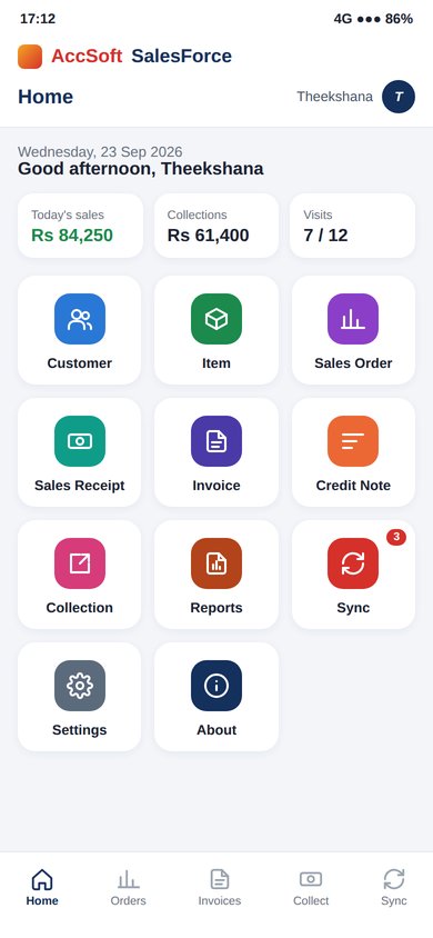 Mobile Sales Force
